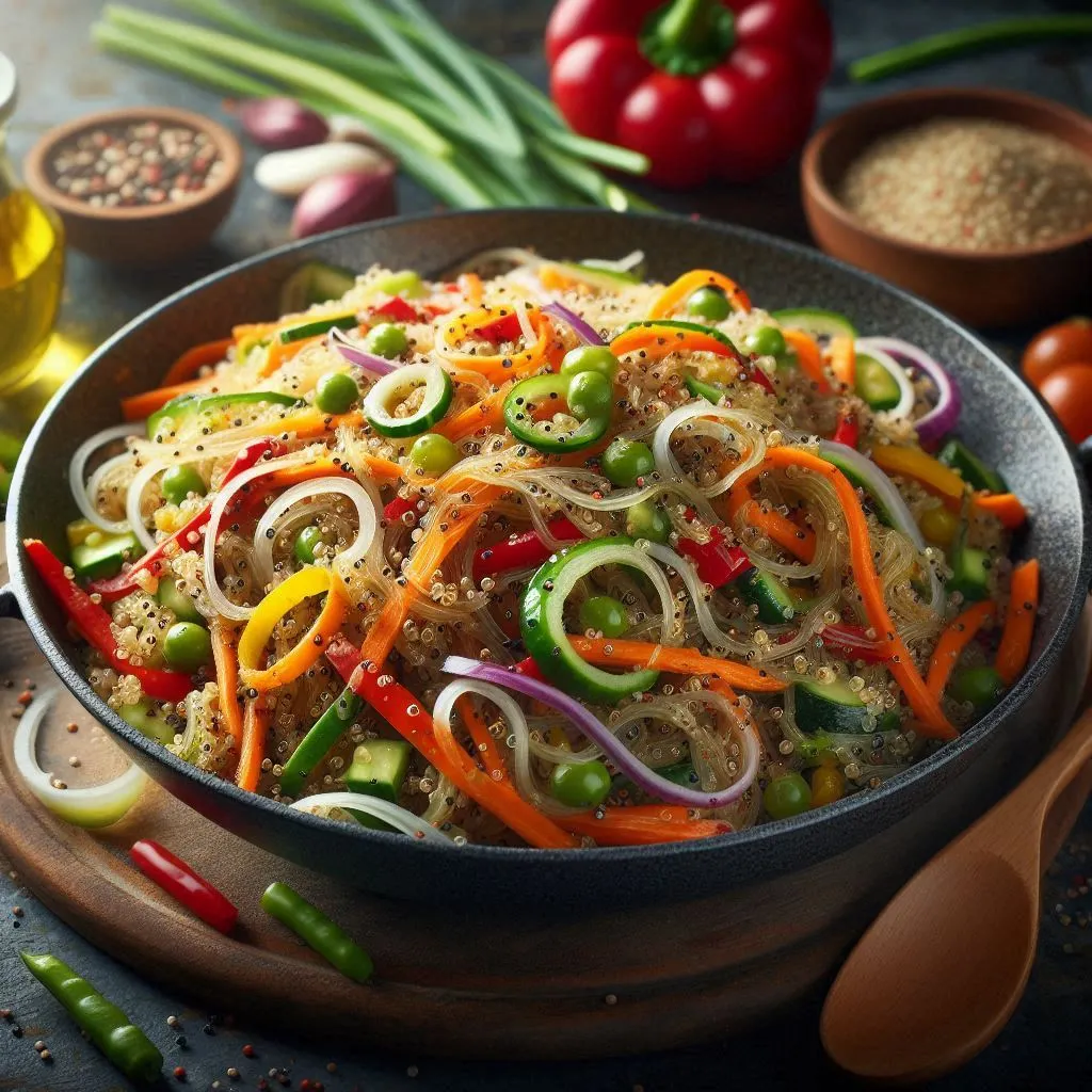 Quinoa con Vegetales