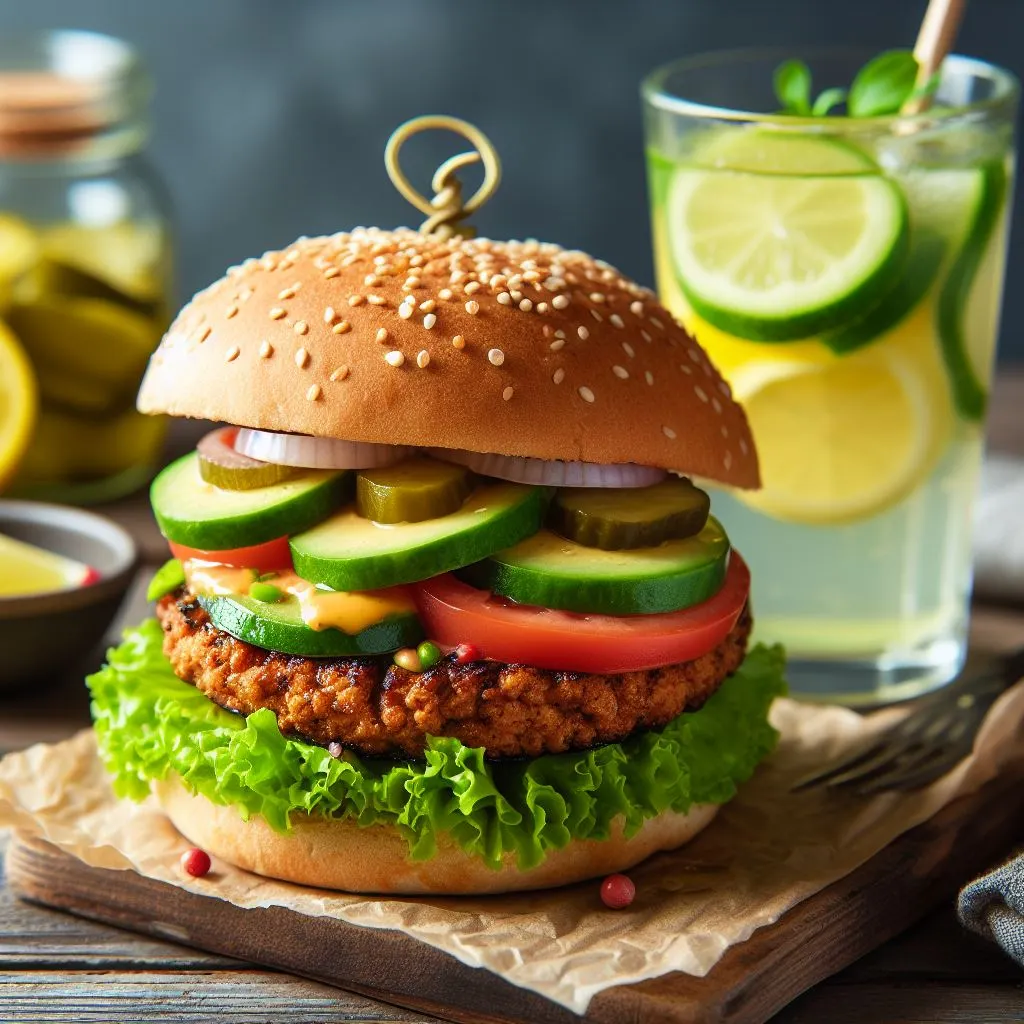 Hamburguesa Vegetariana